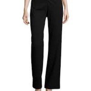Eileen Fisher Pull On Stretch Black Knit Pant Size Large